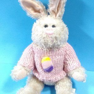 Chrisha Playful Plush Vtg. 80s Bunny Rabbit